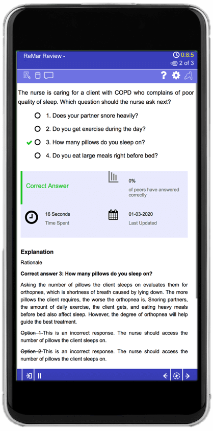 Qbank Correct Answer